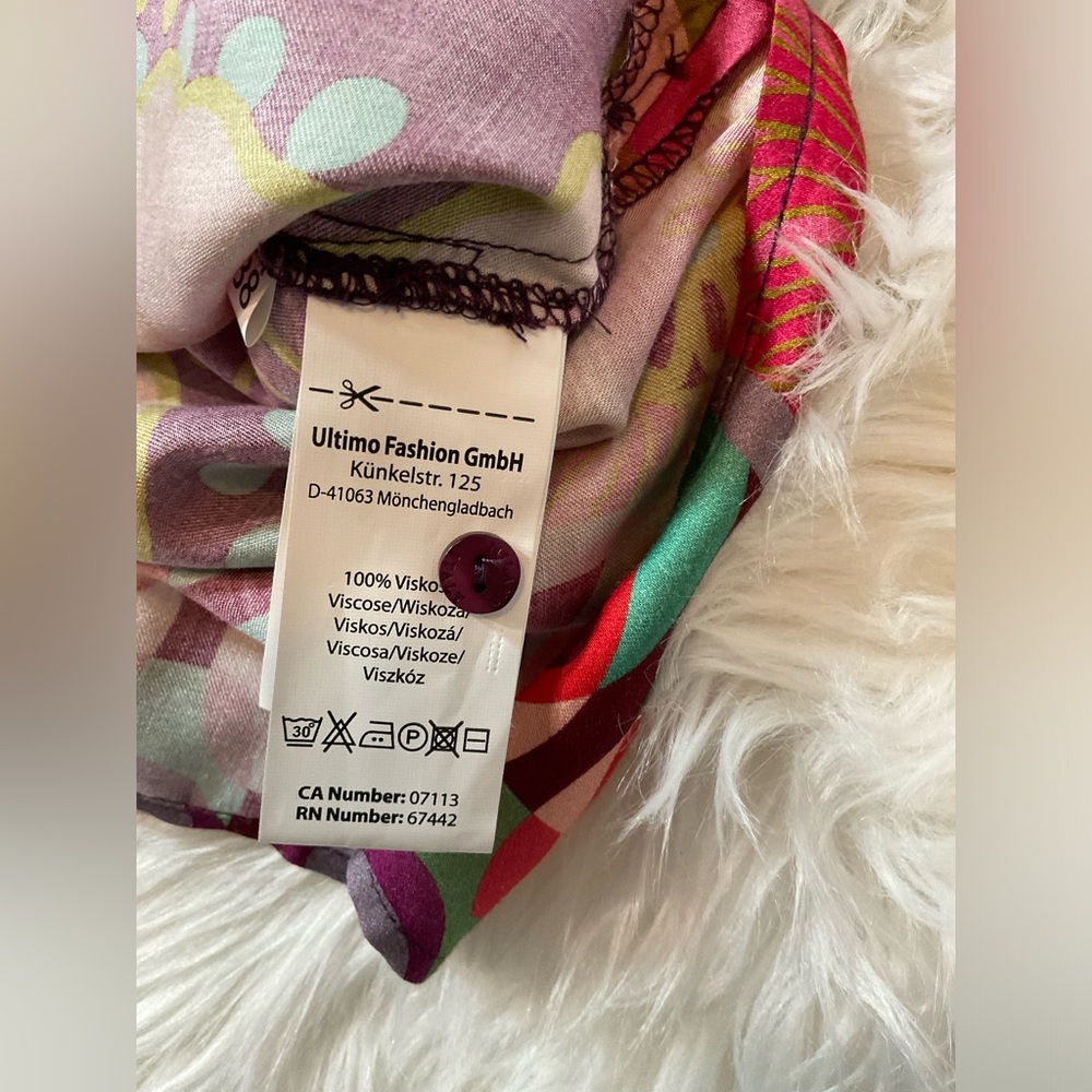 ๐๐๐MILANO ITALY ๐ฎ๐น COLOURFUL BLOUSE - Picture 13 of 13